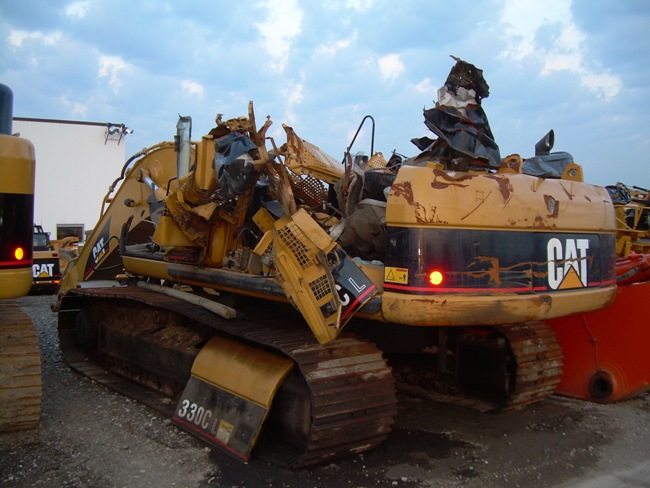 Caterpillar excavator